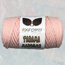 Oxford İplik Tarama Makrome 5 mm - 080 Toz Pembe