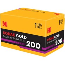 1  GOLD200 35MM 36 Poz Renkli Negatif Analog Fotoğraf Filmi (135) Iso 200 Gün Işığı Retro 1980S