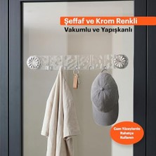Vakumlu ve Yapışkanlı Askı – Mutfak ve Banyo Için Delme Gerektirmeyen Duvar Askılığı