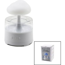 TeknoKapsül Yağmur Bulutu - Bt Spekaer Hoparlör 300ML USB Şarjlı - Renkli Ledli Işık - Kumandalı Hava Nemlendirici Buhar Makine - Koku Giderici (5643)