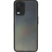 Magicool Oppo A54 4g Kılıf Montreal Silikon Kapak - Siyah