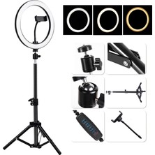 Ototechparca Bx Aksesuar 14 Inç Selfie Işığı 3 Renk + 2.1 Metre Tripod SI02