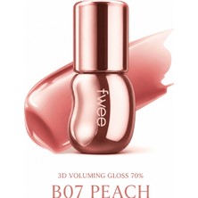 Fwee 3D Voluming Gloss 70% B07 Peach Dudak Parlatıcısı 5.3g