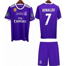 Breathless Real Madridd 2017 Cardiff Şampiyonlar Ligi Finali Cristiano Ronaldo Çocuk Forması