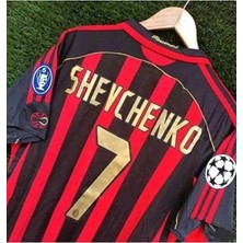 Breathless A.c Milan 2006/07 Shevchenko Özel Nostalji Forması (Red)