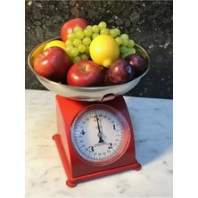 Hace Bazaar 5 kg Retro Nostalji Mutfak Tartısı Analog Terazi