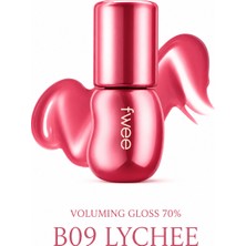 Fwee 3D Voluming Gloss 70% B09 Lychee Dudak Parlatıcısı 5.3g