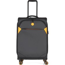 Ççs Verage GM20077W Trolley Kumaş Büyük Boy Valiz Siyah