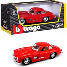 Svoria Store Mey Ithalat®  22023 Burago 1:24 Mersedes Benz 300SL 1954 Model Araba