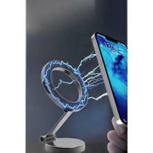 Telefon Tutucu Tüm Arabalara Uyumlu Araç Içi Katlanabilir Manyetik Tasarım