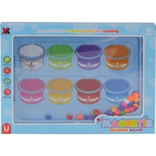 Svoria Store Mey Ithalat® 677 Steam Renkler ve Sayılar Eğitim Tahtası -Toys