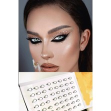 Damla Kristal Işıltılı Sticker Yüz ve Vücut Makyaj Taşı ( 110 Adet )