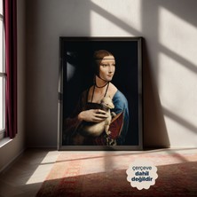 Persona Istanbul Leonardo Da Vinci "kakımlı Kadın" - Sanat Posteri (Çerçevesiz)