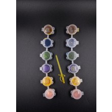 ElHobi 12'li Set Sabun Bazı Renklendirici - 6 Canlı Renk (3 ml x 12 Göz)
