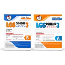 Özdebir Yayınları Özdebir Lgs Türkiye Geneli Deneme 3 – Sözel + Sayısal 2’li Deneme Seti – Sınav Kodu O8326 – 8. Sınıf Lgs Hazırlık