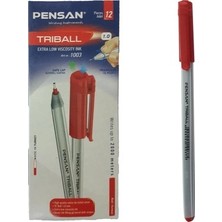 Munhwa Trıball Tükenmez Kalem 0.7 Kırmızı