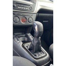 Bey Tuning Citroen C-Elysee Uyumlu Vites Çerçevesi Vites Körük Derisi ve Spor Nikel Topuz(1. Sınıf Kalite)