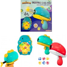 Dostoys Dinozor Ball Gun Hedef Oyunu Top Atan Dinozor Tabanca 6+