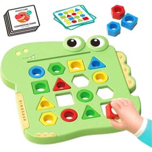 Dostoys Dinozor Eşleştirme Oyunu Eğitici Zeka Oyunu 3+