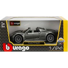 Timion Mey Ithalat® 21076  1:24 Porsche 918 Spyder Model Araba -