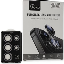 Magicool Joko Samsung Galaxy S24 Ultra Pvd Metal Kamera Lens - Derin Mor
