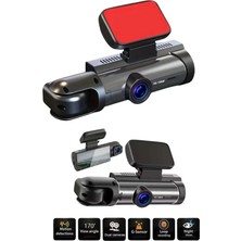 Ototechparca Araç Kamerası Dönebilen Hd Kaliteli Video ve Fotoğraf Kaydedici