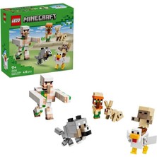 LEGO Minecraft Tavuk Jokey Çöl Saldırısı