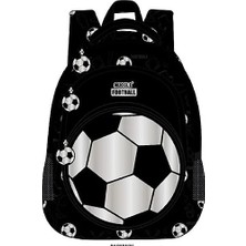 Mikro Muggle Okul Çantası MU-7335 Football Teams Siyah Beyaz