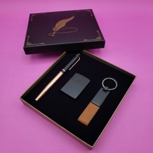 TeknoKapsül Metal Roller Kalem Çakmak ve Anahtarlık