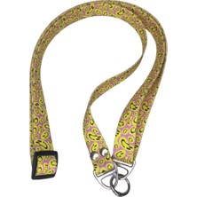 Moonparacord Ayarlanabilir Telefon Boyun Askısı Emoji Desen 20 mm Kolon Dokuma