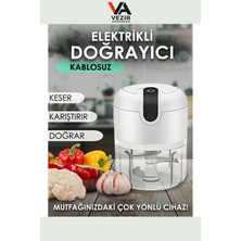 Empressco Taşınabilir Şarjlı Mini Doğrayıcı | 280ML, Sessiz Motor, Kolay Temizlenebilir, Hızlı Kullanım