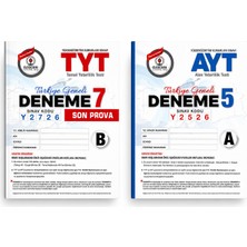 2025 Özdebir Yayınları Tyt Ayt Türkiye Geneli Deneme Seti – Tyt 7 Deneme + Ayt 5 Deneme – Yks Üniversite Sınavına Hazırlık 12’li Deneme Paketi