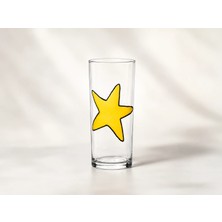 Muguetarts El Işçiliği Tasarım Cam Boyama Neşeli Marin Rakı Bardağı