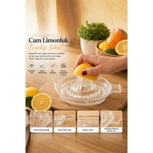 Empressco KTS0063-1 Cam Portakal Limon Sıkacağı Limonluk Portakal Sıkacağı  - 100 ml