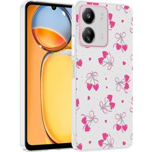 Nihcase Xiaomi Poco C65 Kılıf Klipx Serisi Mat Desenli Tpu Kapak