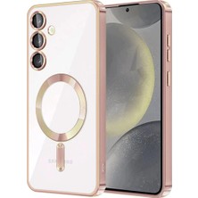TKÇ Samsung Galaxy A56 Kross Magneticsafe Kapak - Rose