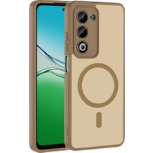 Nihcase Oppo A5 5g Kılıf Babet Mat Manyetik Araç Tutucu Özellikli Kapak