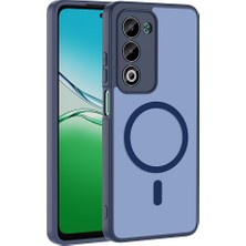 Nihcase Oppo A5 5g Kılıf Babet Mat Manyetik Araç Tutucu Özellikli Kapak