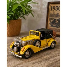 Yamih Studio Dekoratif Klasik Araba Maketi Metal El Yapımı Vintage Koleksiyonluk Araba Modeli