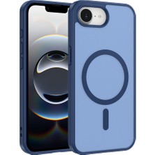 Nihcase iPhone 16E Kılıf Mat Babet Manyetik Araç Tutucu Kapak
