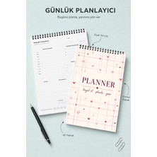 Liamir Studio Günlük Planlayıcı | Ajanda | Laminasyonlu Karton Kapak | A5 Boyut