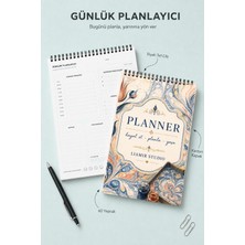 Liamir Studio Günlük Planlayıcı | Ajanda | Laminasyonlu Karton Kapak | A5 Boyut