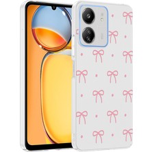 Nihcase Xiaomi Redmi 13C Kılıf Klipx Serisi Mat Desenli Tpu Kapak
