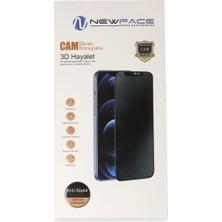 Toyigoo Mey Ithalat®  Samsung Galaxy S25 Fe 3D Antistatik Hayalet Cam Ekran Koruyucu - Siyah TYGRSYT9573