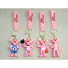 TeknoKapsül Pembe Panter Silikon Anahtarlık ALK4271