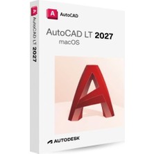 Autodesk AutoCAD LT 2027 (Mac) - 1 Mac 2 Yıl Autodesk Key