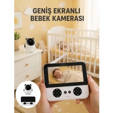 TKÇ 720P Hd Gece Görüşlü Kablosuz Bebek Kamerası Iki Yönlü Sesli Yeni Nesil