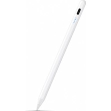 Butam Bilişim Zore Pencil 09 iPad Uyumlu Aktif Stylus Kalem | Manyetik Şarj | Palm Rejection | Eğim Hassasiyeti | Dokunmatik Çizim ve Not Alma Kalemi Beyaz