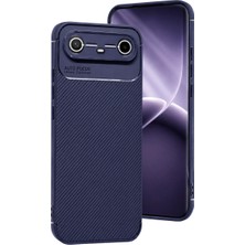 TKÇ Tecno Spark Slim 5g Auto Focus Karbon Kapak - Lacivert