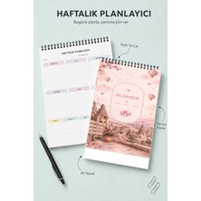 Liamir Studio Haftalık Planlayıcı | Ajanda | Laminasyonlu Karton Kapak | A5 Boyut